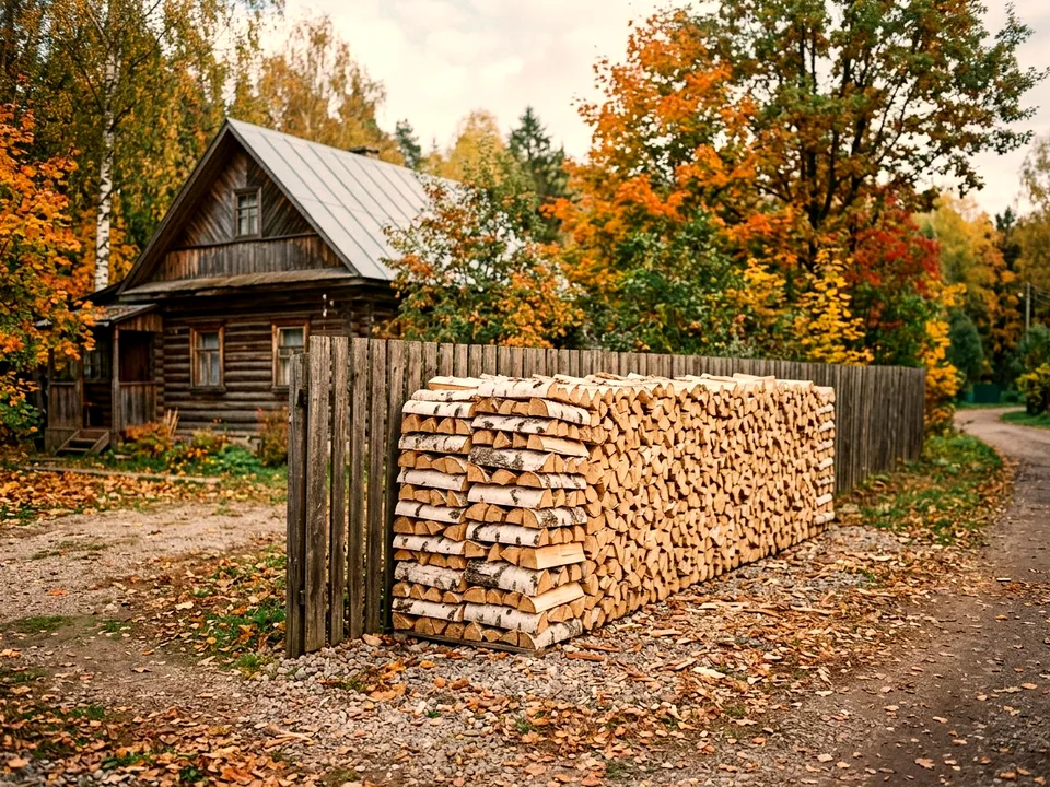 Круговая поленница holzhausen, Кокошкино, проезд Ягодная, 12